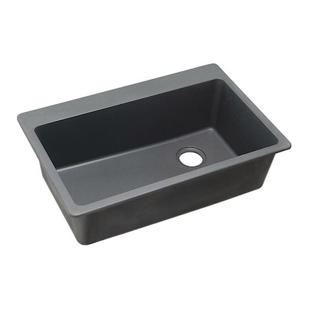 Sink,33x22x9.5,Top,Dusk Gray