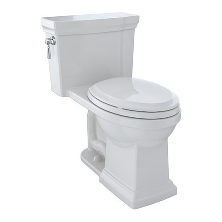 Toilet, 1.28 Gpf, Tornado Flush, Floor Mount, Elongated, Colonial White