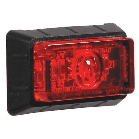 Clearance Marker Light,Red,13/32 D