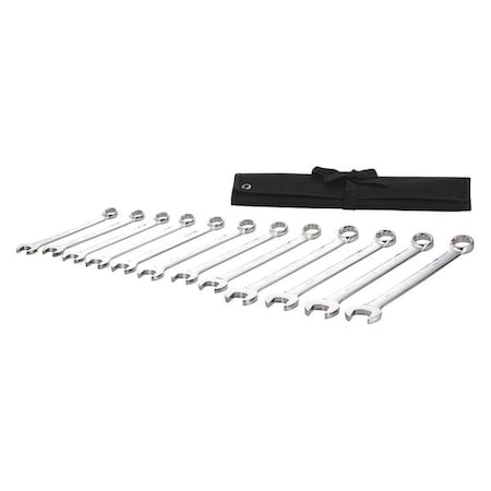 Combination Wrench Set,12 Pieces,12 Pts