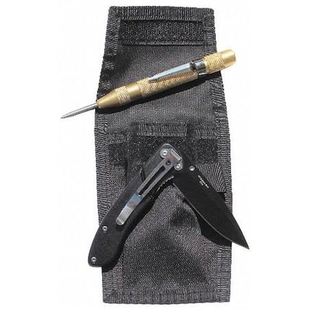 Rescue Knife, Serrated Edge, Cutting Webbing, EMS Rescue, Rubber