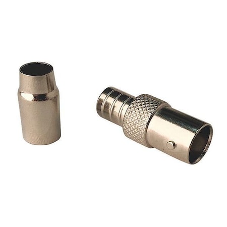 Coaxial Crimp Connector,BNC Female,PK100