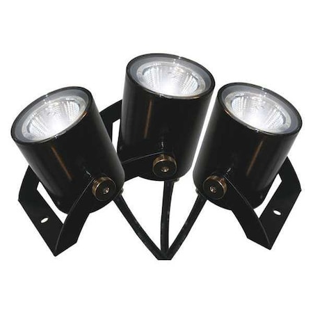 Lighting System,6 Lamps,11W,Cord 50 Ft L