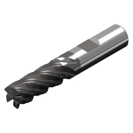 Corner Radius End Mill,Carbide,63.00mm L