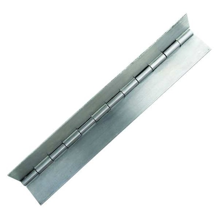 3 W X 72 H Mill Stainless Steel Continuous Hinge