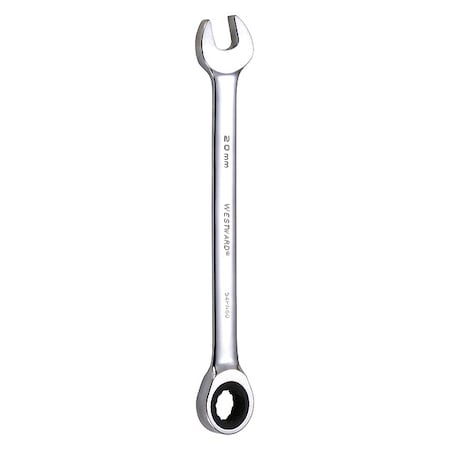 Ratcheting Wrench,Combination,12 Pt.20m