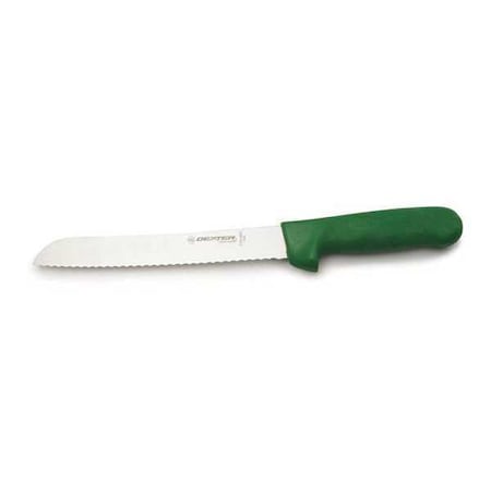 Bread Knife,8 L,SS Blade,Green