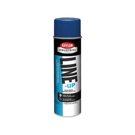 Athletic Field Striping Paint, 17 Oz., Athletic Navy, Water -Based