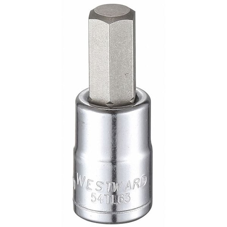 10 Mm Tip, Socket Bit, Metric 3/8 In Drive