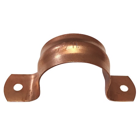 Pipe Strap,Copper,1-1/4 Pipe Size