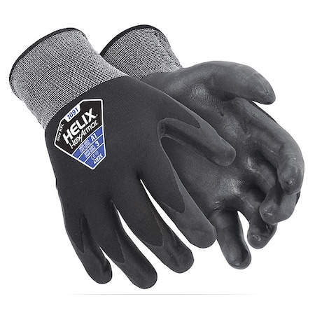 Cut Resistant Coated Gloves, A1 Cut Level, Foam Nitrile, XS, 1 PR