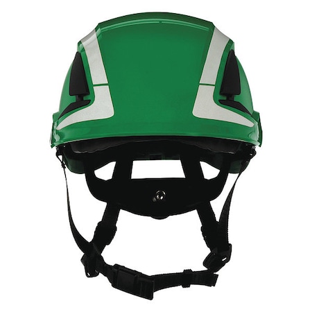 Front Brim Hard Hat, Type 1, Class E, Ratchet (6-Point), Green
