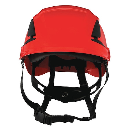 Front Brim Hard Hat, Type 1, Class C, Ratchet (6-Point), Red