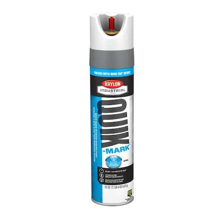 Inverted Marking Paint, 25 Oz., White, Water -Based