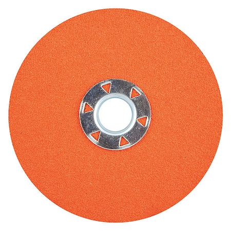 Fiber Disc,4-1/2 Dia.,Coated Abrasive