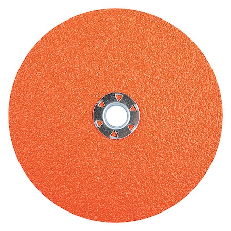 Fiber Disc,7 Dia.,Coated Abrasive