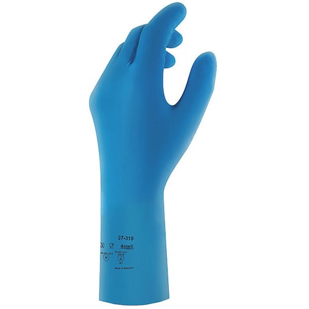 11-3/4 Chemical Resistant Gloves, Nitrile, 10, 1 PR