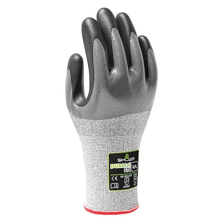 Cut Resistant Coated Gloves, A3 Cut Level, Foam Nitrile, M, 1 PR