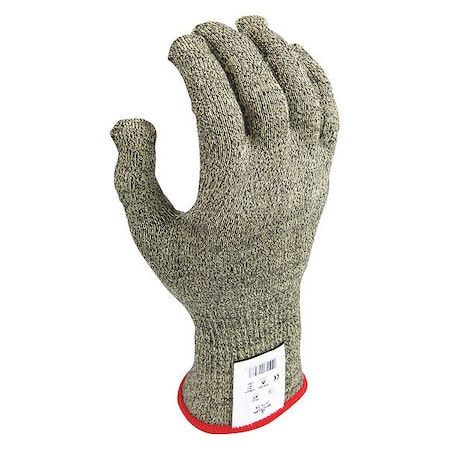Cut Resistant Gloves, A7 Cut Level, Uncoated, M, 1 PR