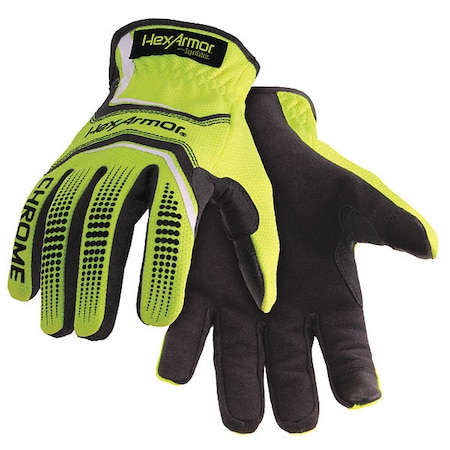 Cut Resistant Gloves, A8 Cut Level, Uncoated, 2XL, 1 PR