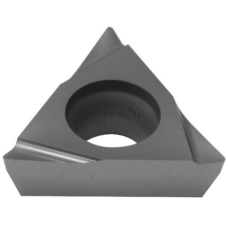 Triangle Turning Insert, Triangle, 1/4 In, TPGT, 0.0079 In, Carbide