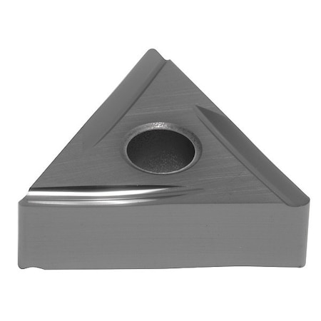 Triangle Turning Insert, Triangle, 3/8 In, TNMR, 0.0156 In, Carbide