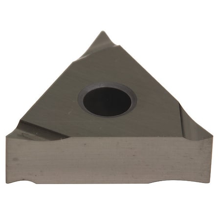 Triangle Turning Insert, Triangle, 3/8 In, TNPR, 0.0079 In, Carbide