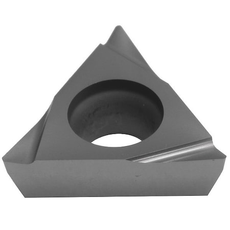 Triangle Turning Insert, Triangle, 3/4 In, TPGT, 0.0156 In, Carbide