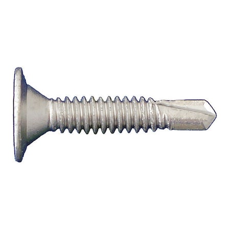 Self-Drilling Screw, #10-24 X 1 In, ACQ Dagger Ultra-Guard Coating Steel Wafer Head Phillips Drive