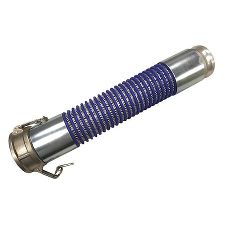 Food Grade Hose Assembly,3 ID X 5 Ft.