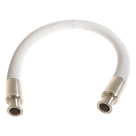 Food Grade Hose,1-1/2 ID X 15 Ft.,Clear