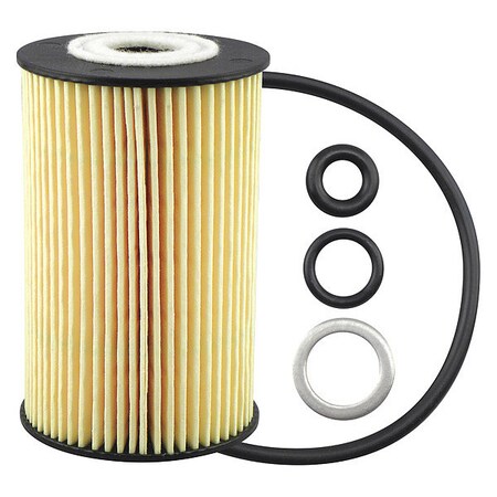 Oil Filter Element,1 Thread Size,4 L