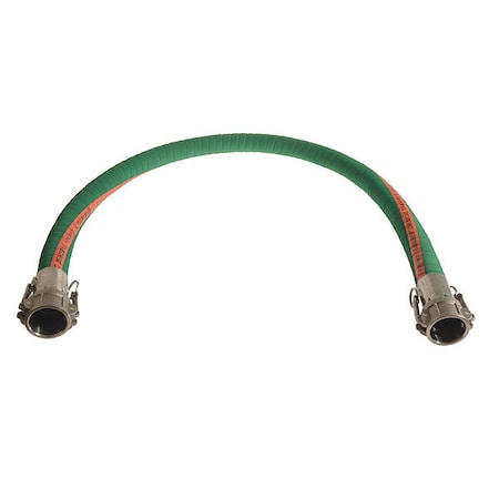 Chemical Hose Assembly,2 ID X 20 Ft.