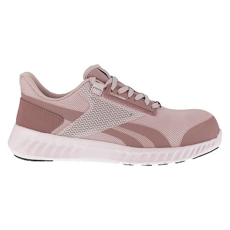 Athletic Shoe,M,9 1/2,Pink,PR