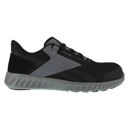 Athletic Shoe,M,8 1/2,Black,PR