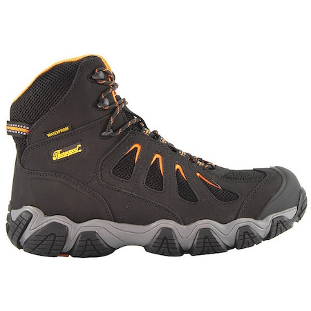 Size 8 Men's Hiker Boot Composite Work Boot, Black