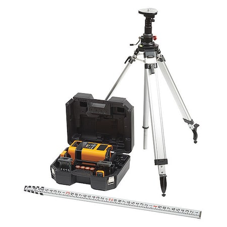 Rotary Laser Kit, 7 L, 6 W, Number Of Scanning Modes: 0
