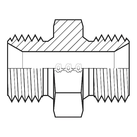 Hose Adapter,1-1/4,BSPP,1-1/4,BSPP