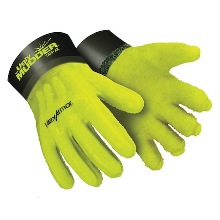 13 Chemical Resistant Gloves, PVC/Nitrile, L, 1 PR