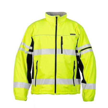 Jacket,Lime,Polyester,Unisex,30 L,XL