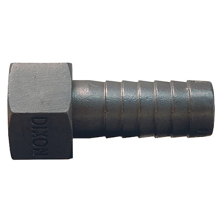 Short Shank Hose Cplg,Hex,1-1/4 NPSM