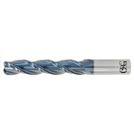 Cor Rad End Mill,1/2,Carb,0.0900 Rad