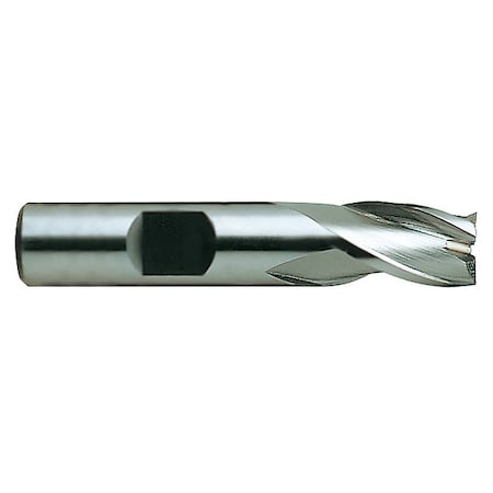 Square End Mill,Single End,1/4,Cobalt