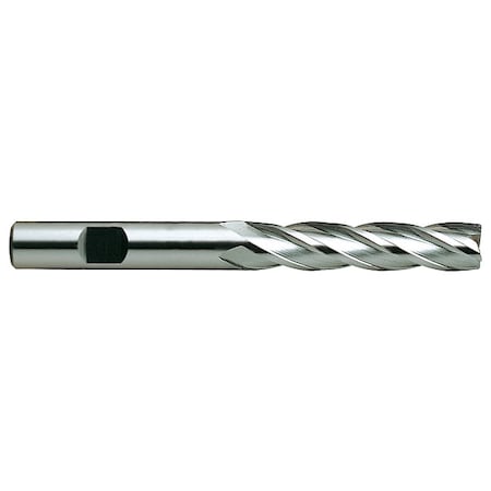 Square End Mill,Single End,2,HSS
