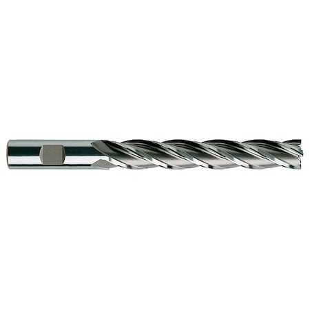 Square End Mill,Single End,1-1/4,HSS