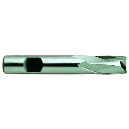 Keyway End Mill,Single End,HSS,5/16