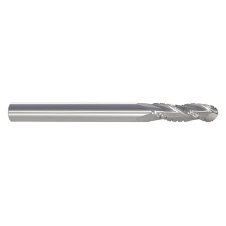 Ball End Mill,Single End,3/16,Carbide