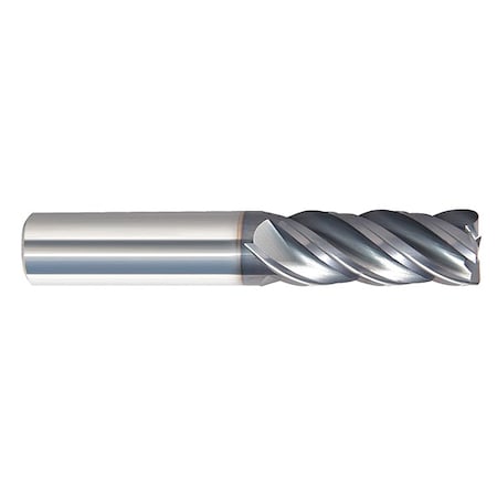 Cor Rad End Mill,5/16,Carb,0 Rad