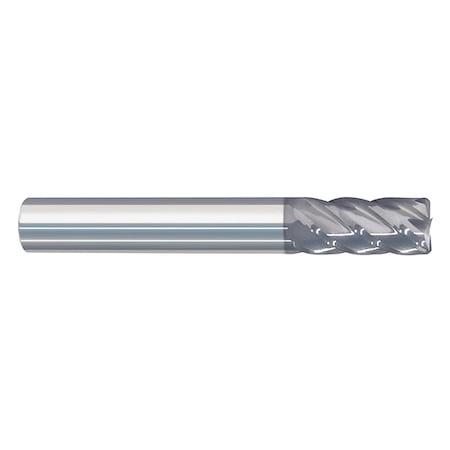 Cor Rad End Mill,3/16,Carb,0 Rad