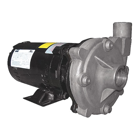 Straight Centrifugal High Head Pump,1 HP